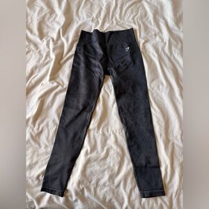 Gymshark Adapt Camo Seamless Leggings - Asphalt Grey/Black